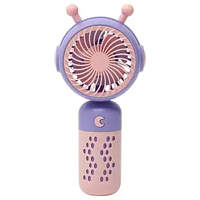 Мінівентилятор ручний з акумулятором 3 режими , Мінівентилятор BS-080, фото 1