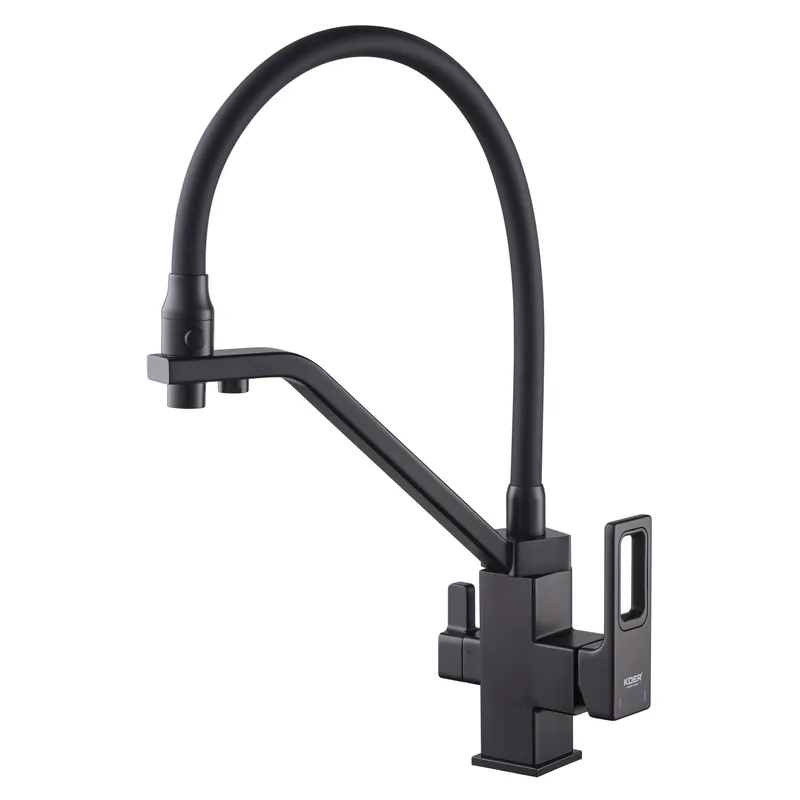Змішувач для кухні Koer KB-72009-05 з виходом для питної води (KR5007), фото 1