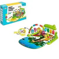 Килимок 1688-60 (30) піаніно, мелодії, підсвічування, 4 брязкальця, в коробці