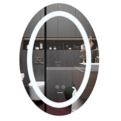 Дзеркало Mixxus PLAIN MV03-50x70 з Led Touch, Anti-fog, димером, регулятором яскравості (MI6664)