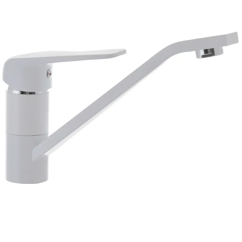 Змішувач для кухні Mixxus Oregon 555 Білий (MI5796), фото 1