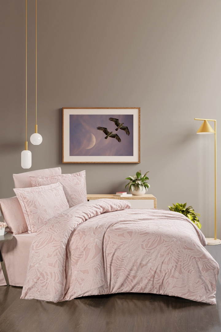 Постельное белье First Choice Cotton Satin 200 х 220 см Lucas Powder