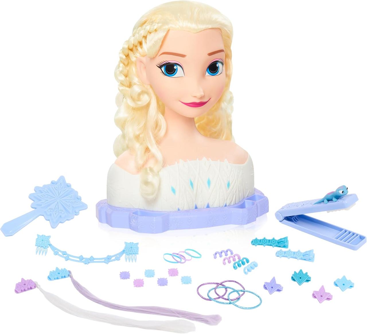 Голова манекен для зачісок принцеса Ельза Deluxe Frozen Styling Head Elsa