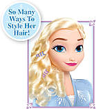 Голова манекен для зачісок принцеса Ельза Deluxe Frozen Styling Head Elsa, фото 6