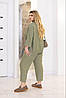 48-62 Льоняний костюм літній піджак зі штанами, фото 6