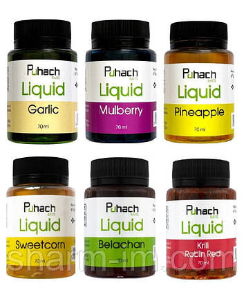 Ліквід для риболовлі Puhach Baits Liquid 70 мл, фото 1