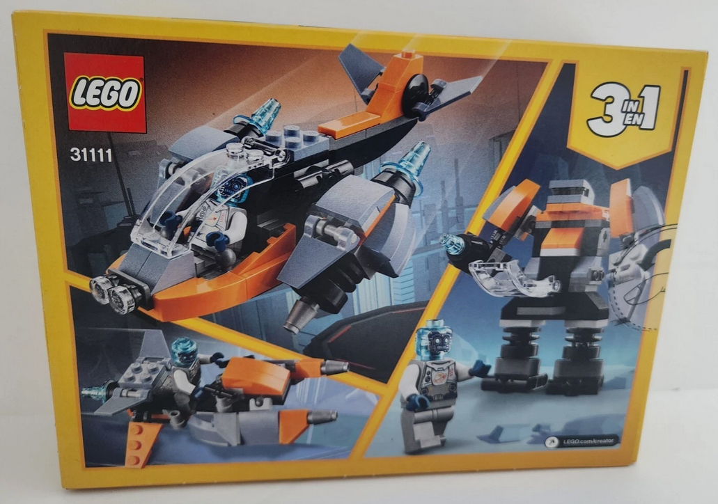 Лего Lego Creator  31111 Cyber Drone кібердрон 3в1, фото 1