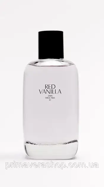 Zara Жіночий аромат RED VANILLA 180ML Без Коробки Новий