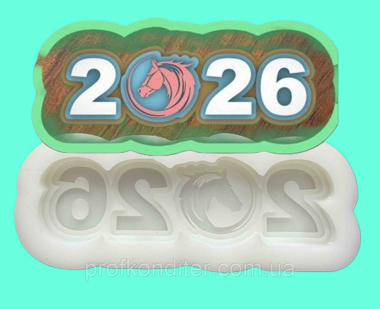 Ексклюзив. Силіконовий молд для шоколаду, зефіру та ін "2026-4", фото 1