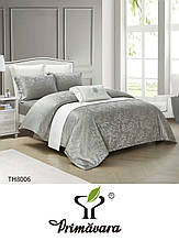 Постільна білизна Primavara Juscuard простирадло на гумці Євро