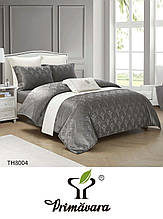 Постільна білизна Primavara Juscuard простирадло на гумці Євро