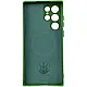 Чехол для Samsung Galaxy S24 Ultra полная защитой камеры и MagFit. Silicone Cover Lakshmi. Зеленый матовый - фото 2 - id-p2622263444