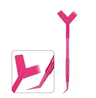 Інструмент для ламінування вій пластиковий / малиновий, 1 шт