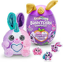 Іграшка-сюрприз Баннікорн м'яка іграшка зайчик, 11 см — Rainbocorn-G Bunnycorn Surprise, Zuru