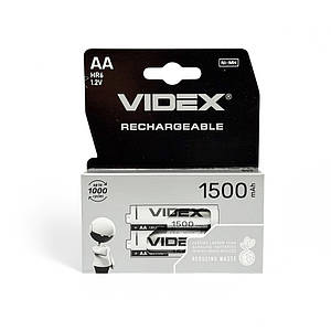 Акумулятори AA (HR6) Videx Rechargeable 1500mAh (1.2v) 2шт.