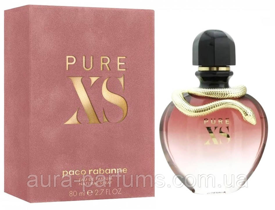 Жіночі парфуми Paco Rabanne Pure XS For Her (Пако Рабан Пур ХС Фор Хер) Парфумована вода 80 ml/мл
