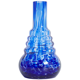 Колба під поклейку Amy 630 - Синя з розводами