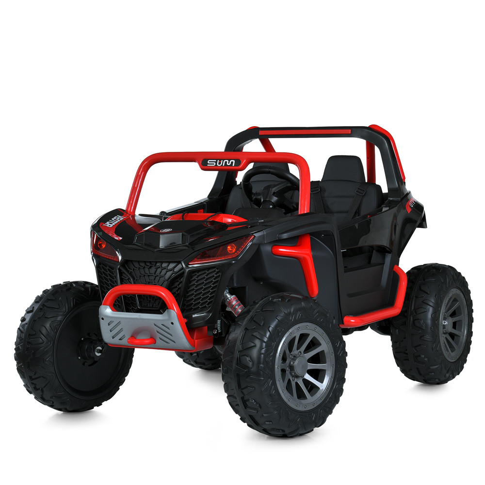 Дитячий електромобіль Баггі UTV-X1 24V | 2 мотори 45W | EVA колеса | 2 місця | Пульт 2.4G | USB | Bluetooth | Світло | Екошкіра, фото 1