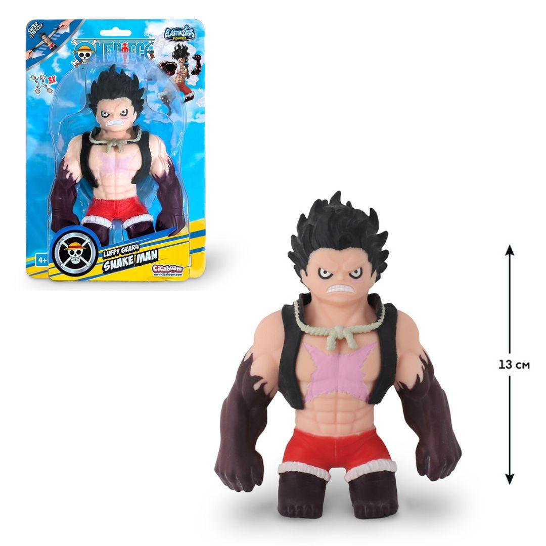 Стретч-іграшка ELASTIKORPS серії "One piece" – ЛУФФІ 4 ГІР. ЛЮДИНА-ЗМІЯ, фото 1