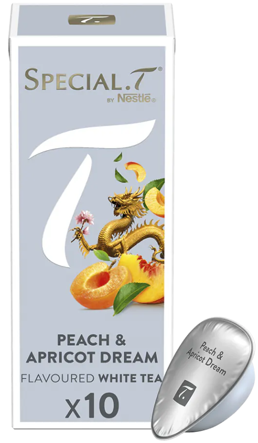Чай в капсулах для кавоварок Dolce Gusto "Peach & Apricot Dream" 10 капсул (потрібен адаптер)