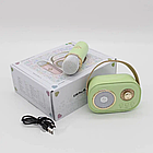 Портативна Bluetooth-колонка для караоке з мікрофоном на акумуляторі/Акустична система для караоке, фото 4