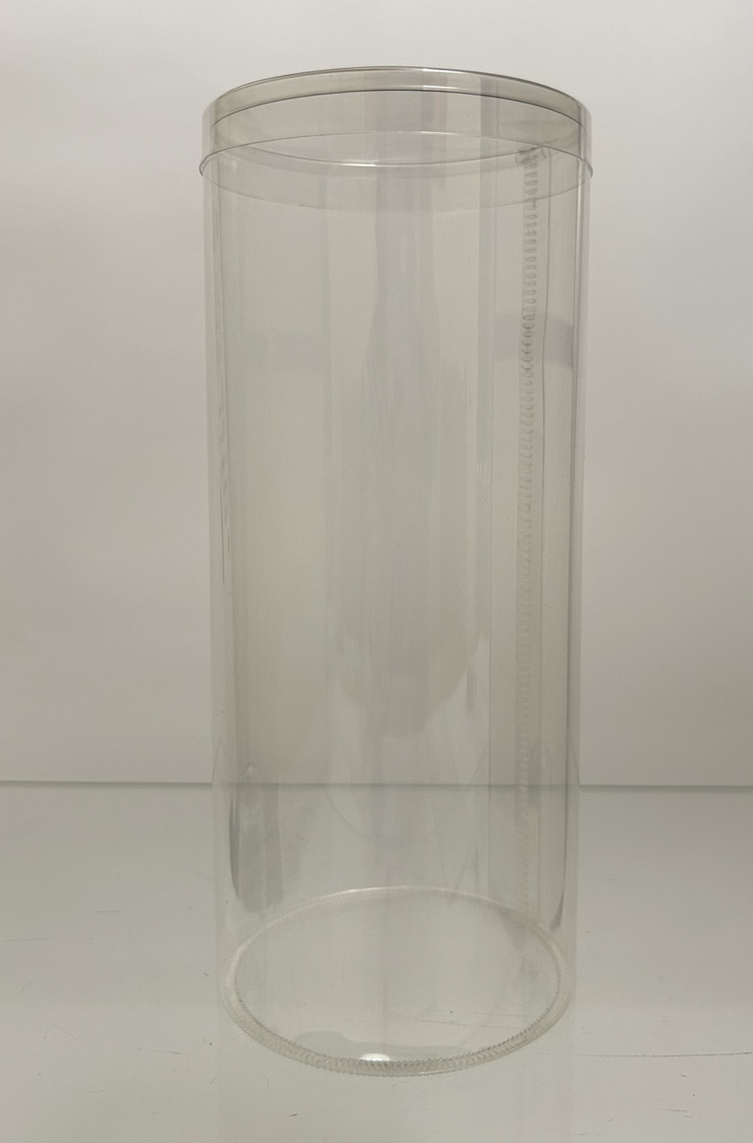 Пластиковий Тубус 90х200 мм харчової Прозорий, фото 1