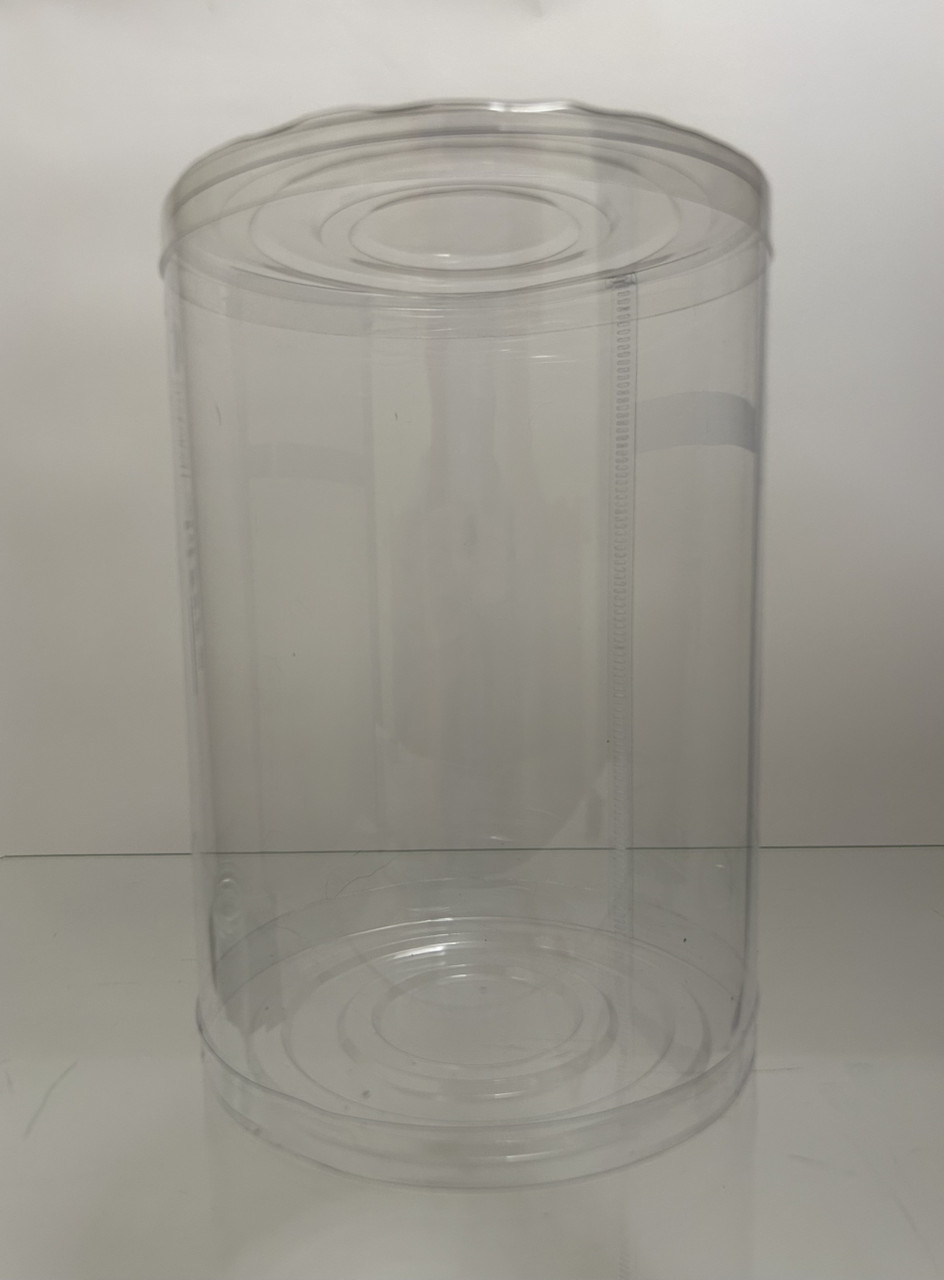 Тубус пластиковий 140х200 мм харчовий Прозорий, фото 1