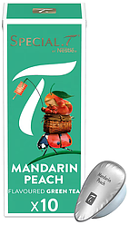 Чай в капсулах для кавоварок Dolce Gusto "Mandarin Peach" 10 капсул (потрібен адаптер)
