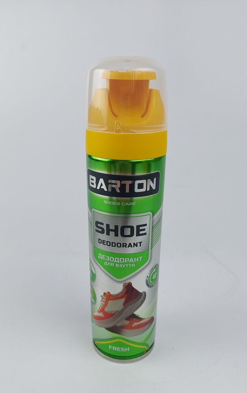 Дезодорант для взуття Fresh, TM Barton, 150 ml (аерозоль) (1 шт.), фото 1