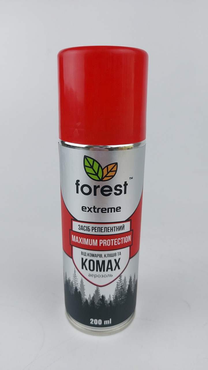 Forest Спрей-репелент "Forest Extreme" від усіх комах, що літають і повзають, 200 мл (12 шт./ясть) (1 шт.), фото 1