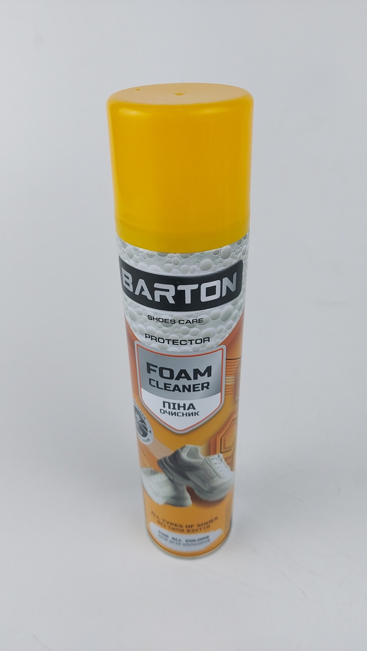 Пінний очисник для взуття, ТМ Barton, 300 мл (аерозоль) (1 шт.), фото 1