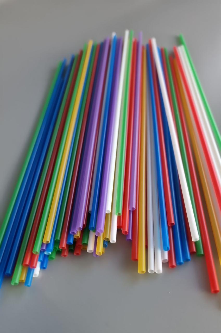 Аксесуари для бару, Трубочка d3-25см Махито мікс (Мохіто м25 50х500) (500 шт), фото 1