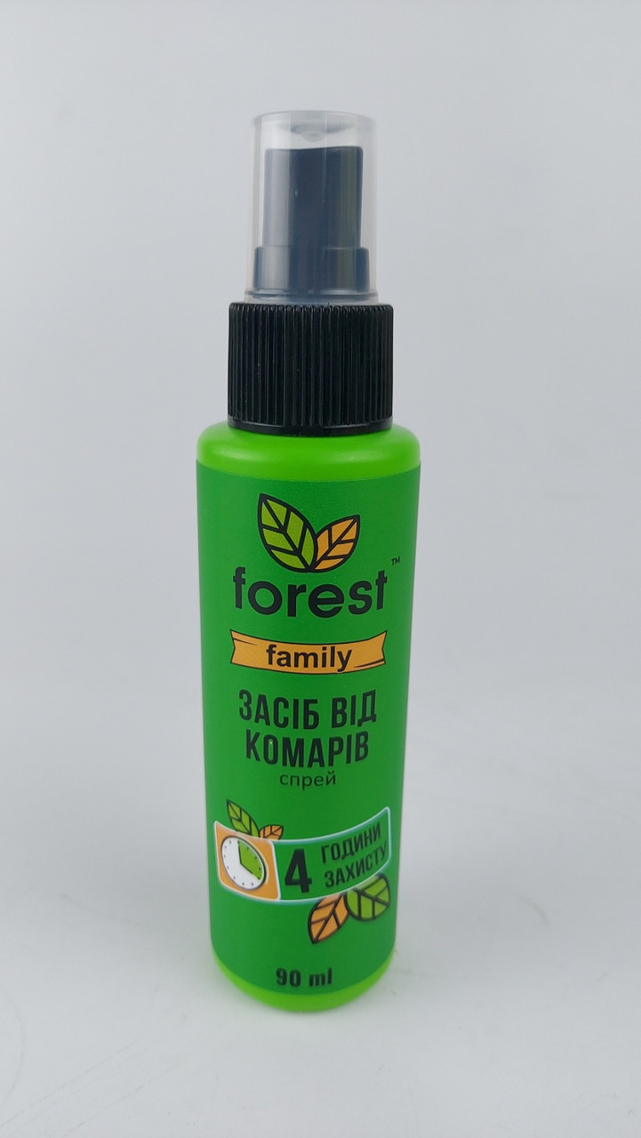 Спрей-репелент Forest Family 90 мл від комарів (1 шт.), фото 1