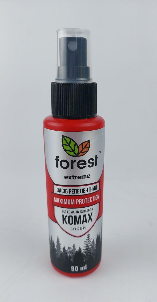 Спрей-репелент Forest Extreme 90 мл від усіх комах, що літають, (1 шт.), фото 1