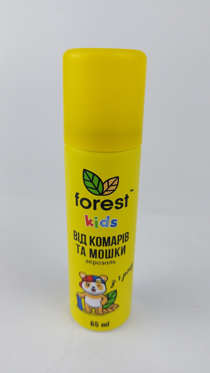 Спрей-репелент "Forest Kids" від комарів і мошки, TM "FOREST", 65 мл (1 шт.), фото 1