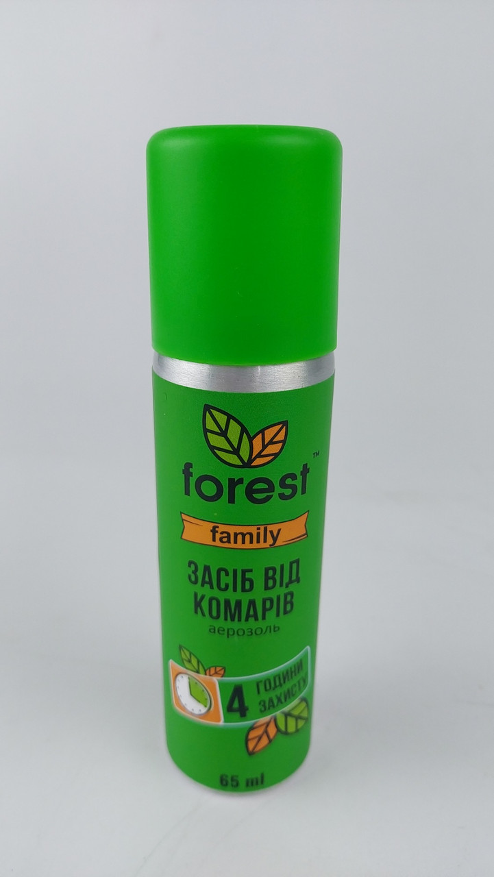 Спрей-репелент "Forest Family" від комарів, TM "FOREST", 65 мл (1 шт.), фото 1