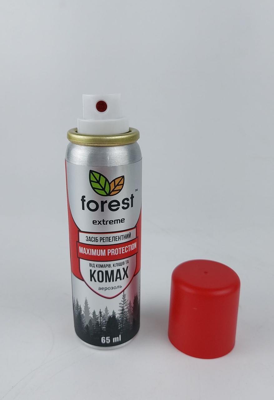 Спрей-репелент "Forest Extreme" від усіх комах, що літають і повзають, TM "FOREST", 65 мл (1 шт.), фото 1