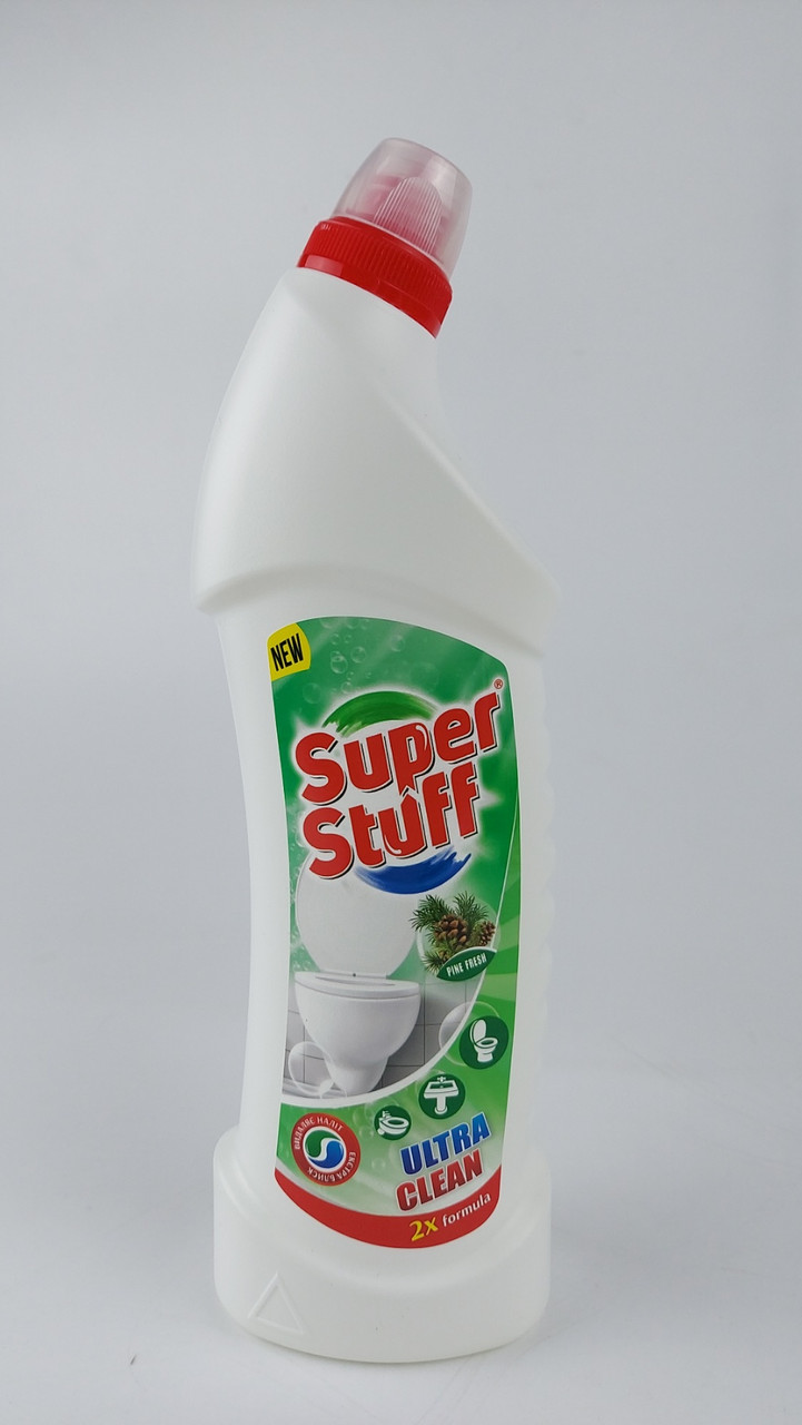 Гель для чищення унітазів SUPER STUFF 1000 мл, лісова свіжість (1 шт.), фото 1