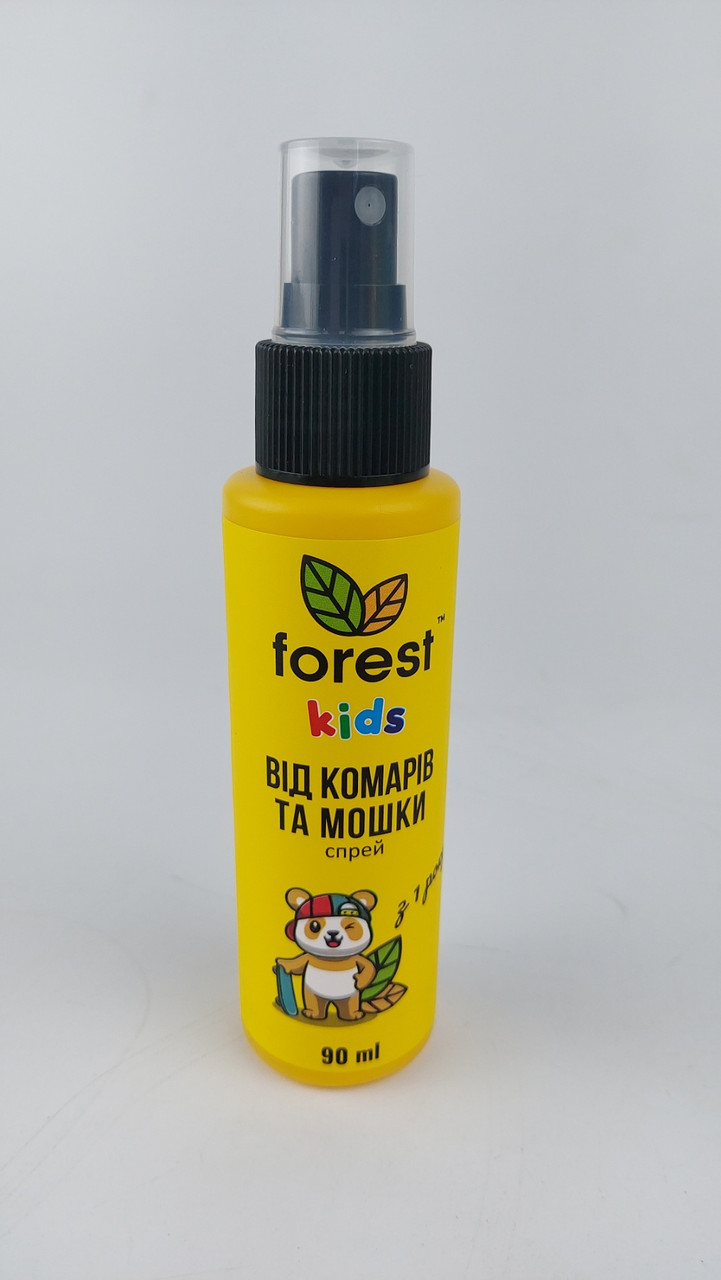 Спрей-репелент Forest Kids 90 мл проти комарів і мошки (1 шт.), фото 1