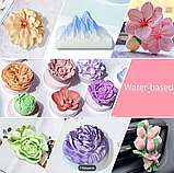 Набір сухих пігментів для гіпсу, глини, епоксидної смоли — 7 кольорів по 10 г, фото 3