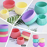 Набір сухих пігментів для гіпсу, глини, епоксидної смоли — 7 кольорів по 10 г, фото 4