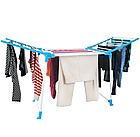 Складана сушарка для білизни Clothes dryer з тримачами для дрібних речей, 168 х 62 х 97 см, до 15 кг, фото 5