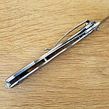 Ніж складний Rescue Silver Tanto, 440С, танто, стропоріз, склобій, сталь, фото 4