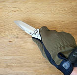 Ніж складний Rescue Silver Tanto, 440С, танто, стропоріз, склобій, сталь, фото 7