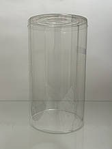 Тубус пластиковий 130х230 мм харчовий Прозорий