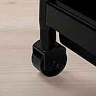 Полиця на колесах на 3 яруси (61×40×26 см), STORAGE RACK 3/ Полиця органайзер/Полиця етажерка, фото 5