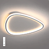Люстра Feron AL6090 TRIANGLE 60W LED світлодіодна накладна треугольна 3000K-4000K-6500K з пультом ДУ 400х37мм 3840Lm, фото 3