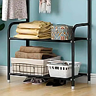 Вішалка для одягу підлогова на 2 яруси (165×60×35 см), RD-1803/стойка для одягу/Вішалка в передпокій, фото 6