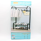 Вішалка для одягу підлогова на 2 яруси (165×60×35 см), RD-1803/стойка для одягу/Вішалка в передпокій, фото 10