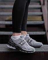 Жіночі кросівки New Balance 1906R Brighton Grey Взуття Нью Баланс 1906R сірі шкіра сітка демісезон, фото 4